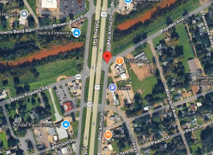 Alexandria, LA – Bicyclist Injured in Crash With State Trooper on Rapides Ave