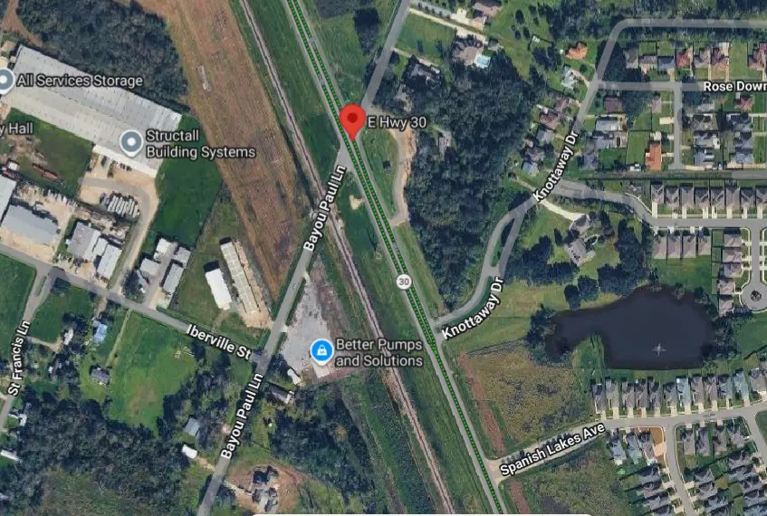 Geismar, LA – Motorcyclist Killed in Crash on LA 30 Near LA 73