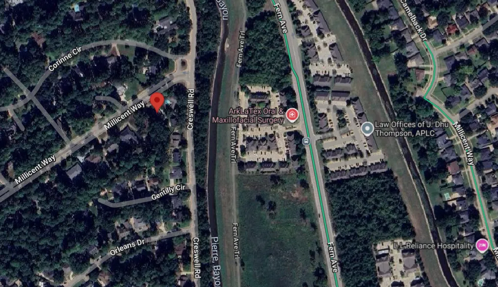 Shreveport, LA – Injury Accident at Carrall St & Chelena Dr in Springlake Area