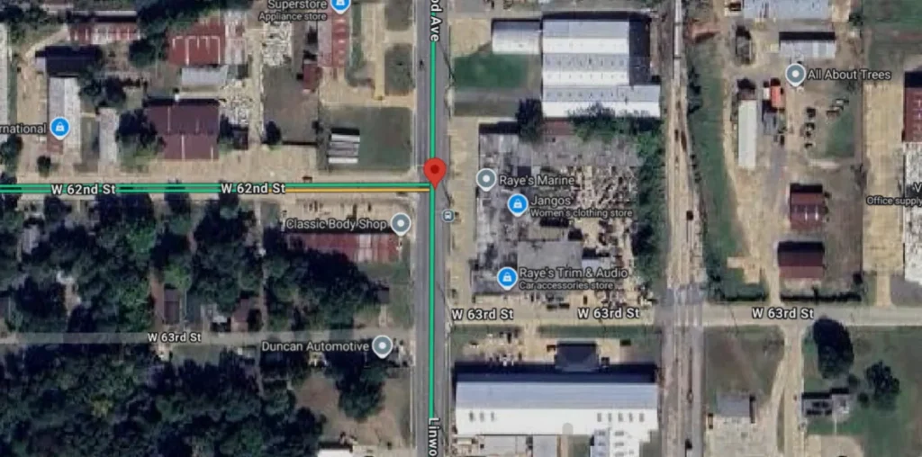 Shreveport, LA – Two-Vehicle Accident With Injuries at Linwood Ave & W 62nd St