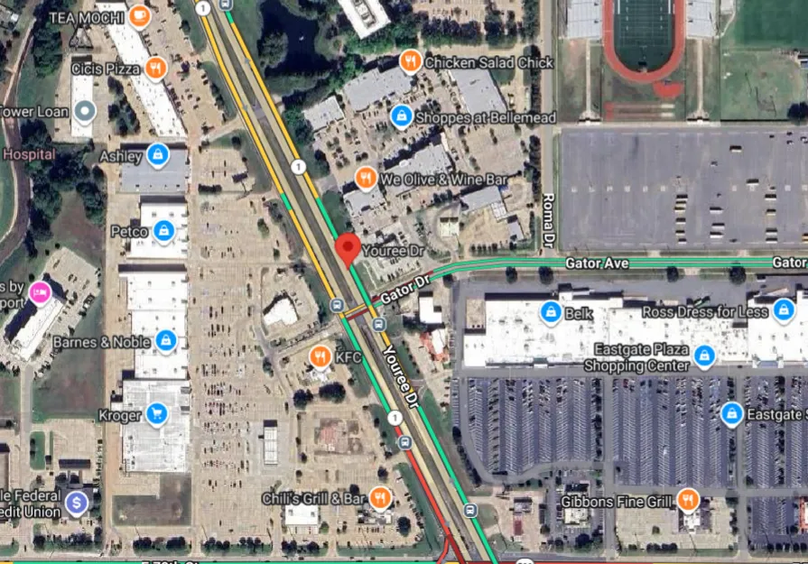 Shreveport, LA – Vehicle Collision Near Youree Drive Leaves Passenger Injured